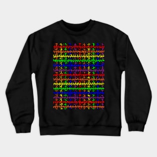 Rainbow Thatch Crewneck Sweatshirt